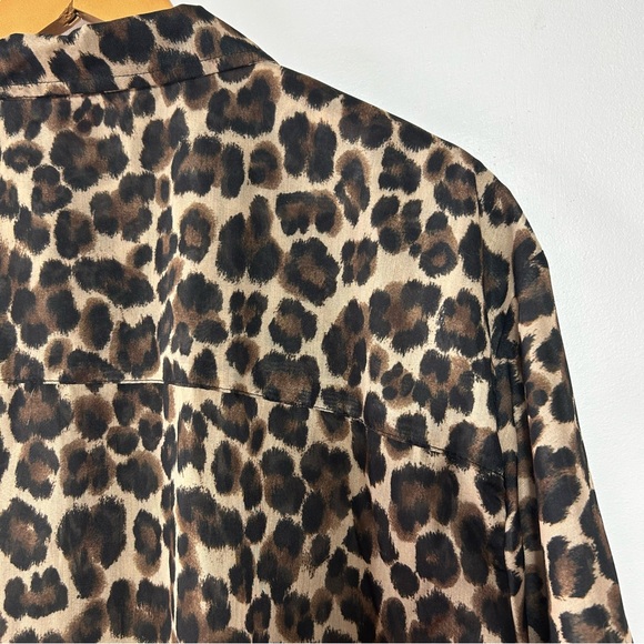 Joe Fresh Animal Print Duster 1X EUC - Picture 7 of 8